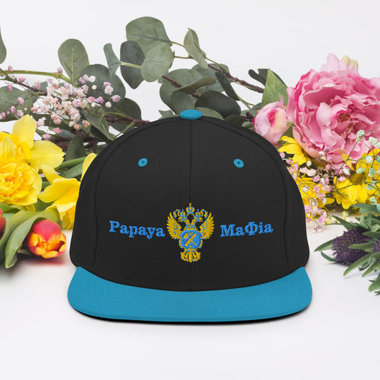Snapback papaya mafia logo Hat